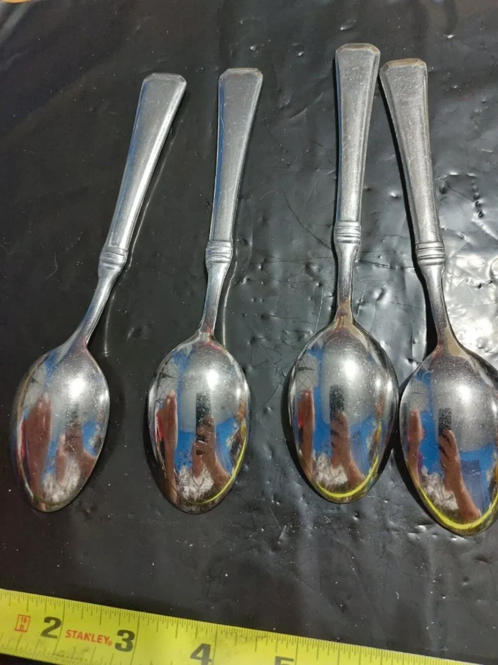 Martha Stewart MFS6 Stainless Flatware Set Of 4 Spoons
